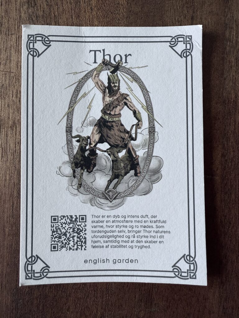 Nordic mythology
Scandinavian home fragrances