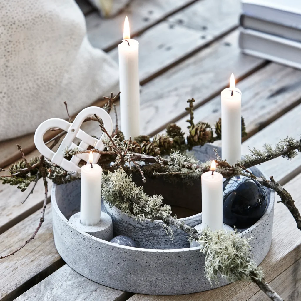 Advent candle holder