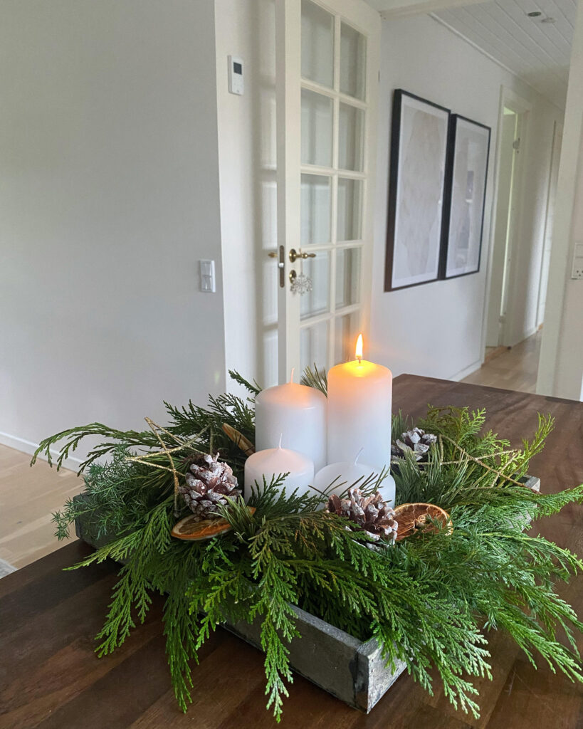 Scandinavian Advent Candles & Calendar Lights