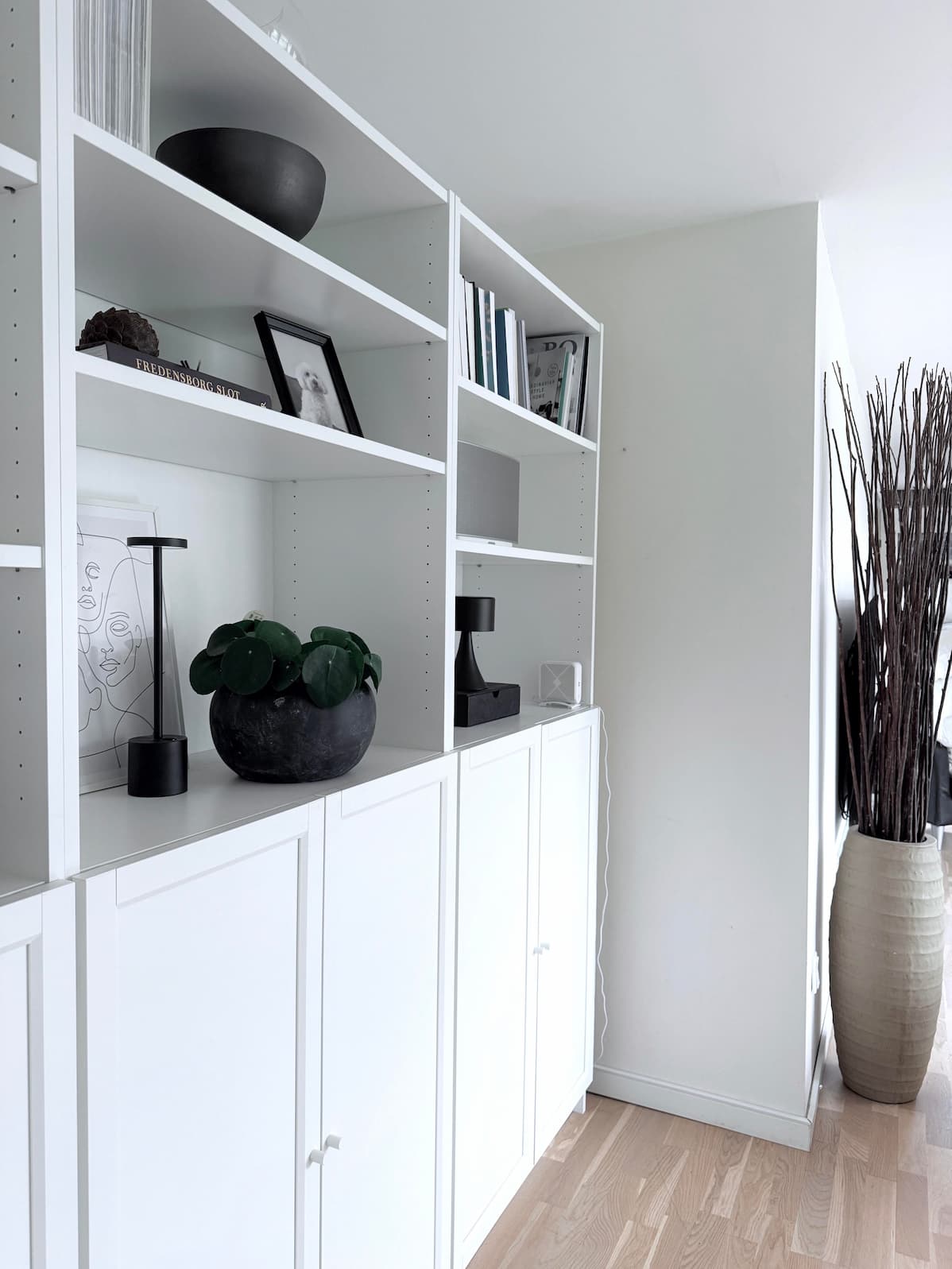 style your bookshelf