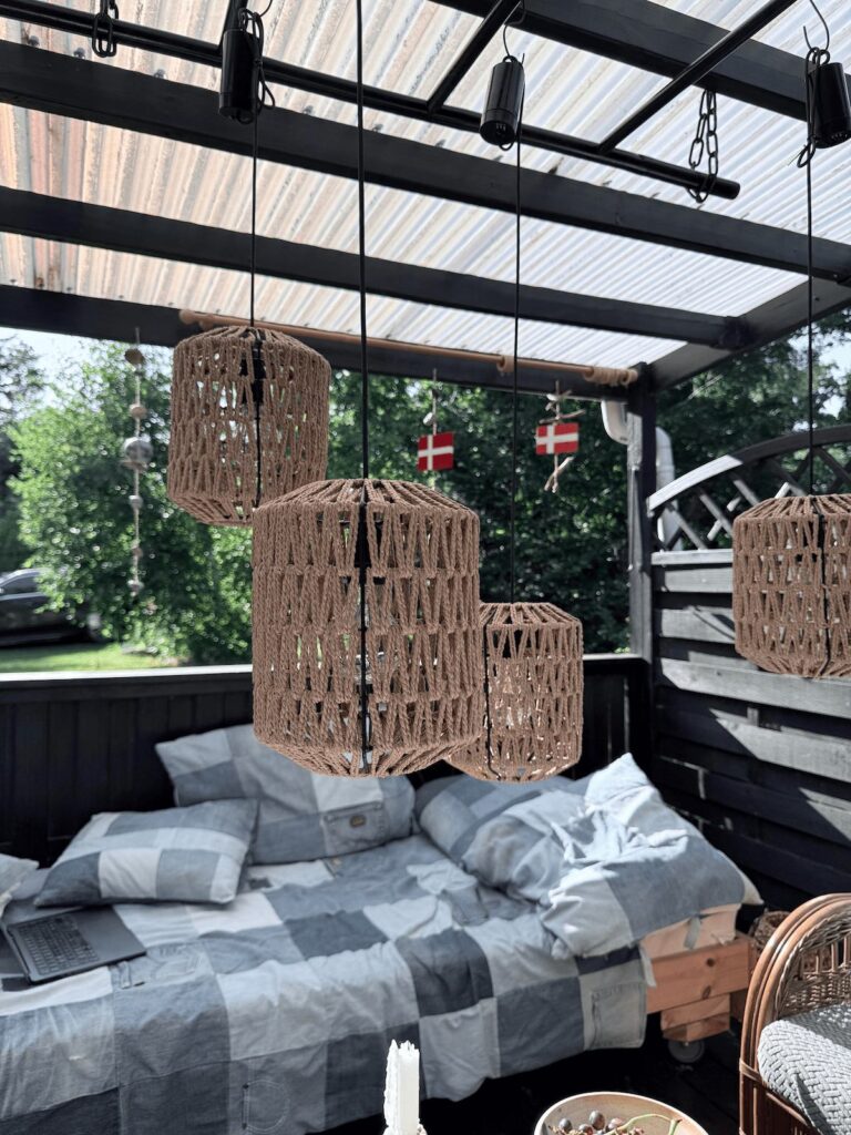 terrace lighting ideas