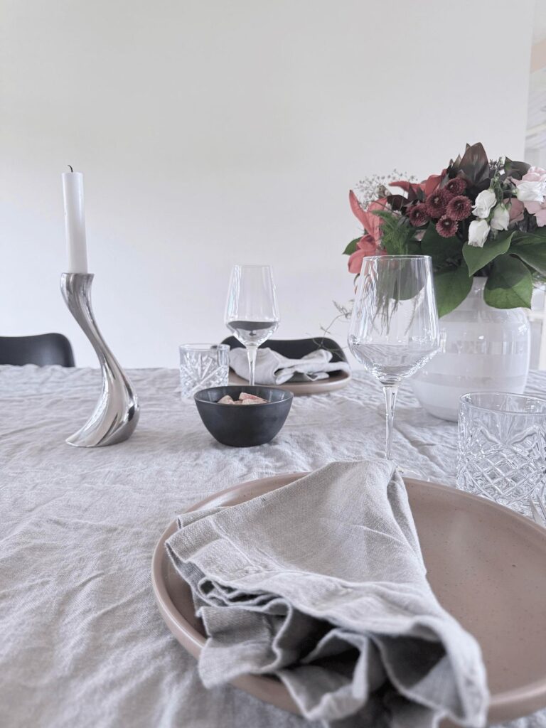 Beautiful Dinnerware and Glasses